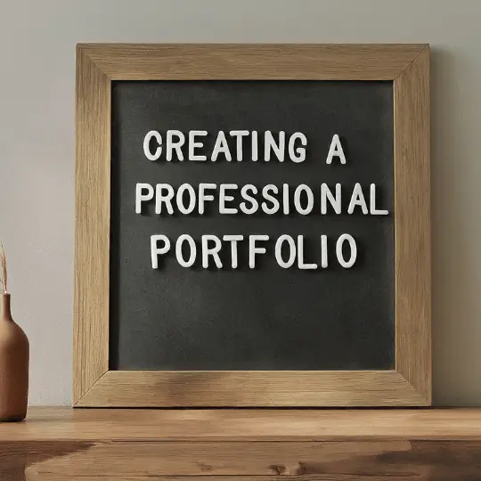 Creating a Professional Portfolio