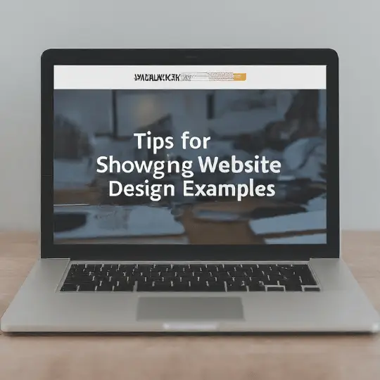 Tips for Showcasing Website Design Examples